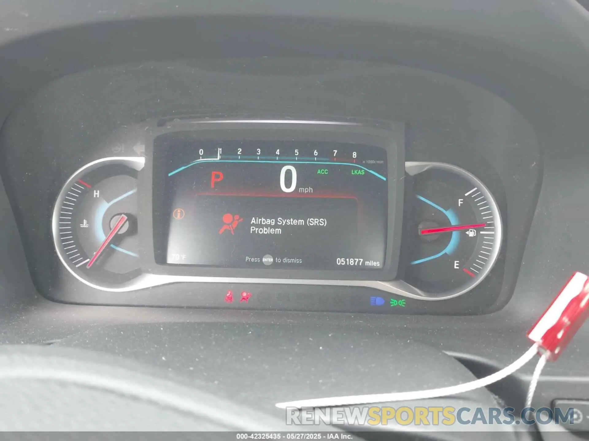7 fotografías del automóvil dañado 5FNYF6H51LB058628 HONDA PILOT 2020