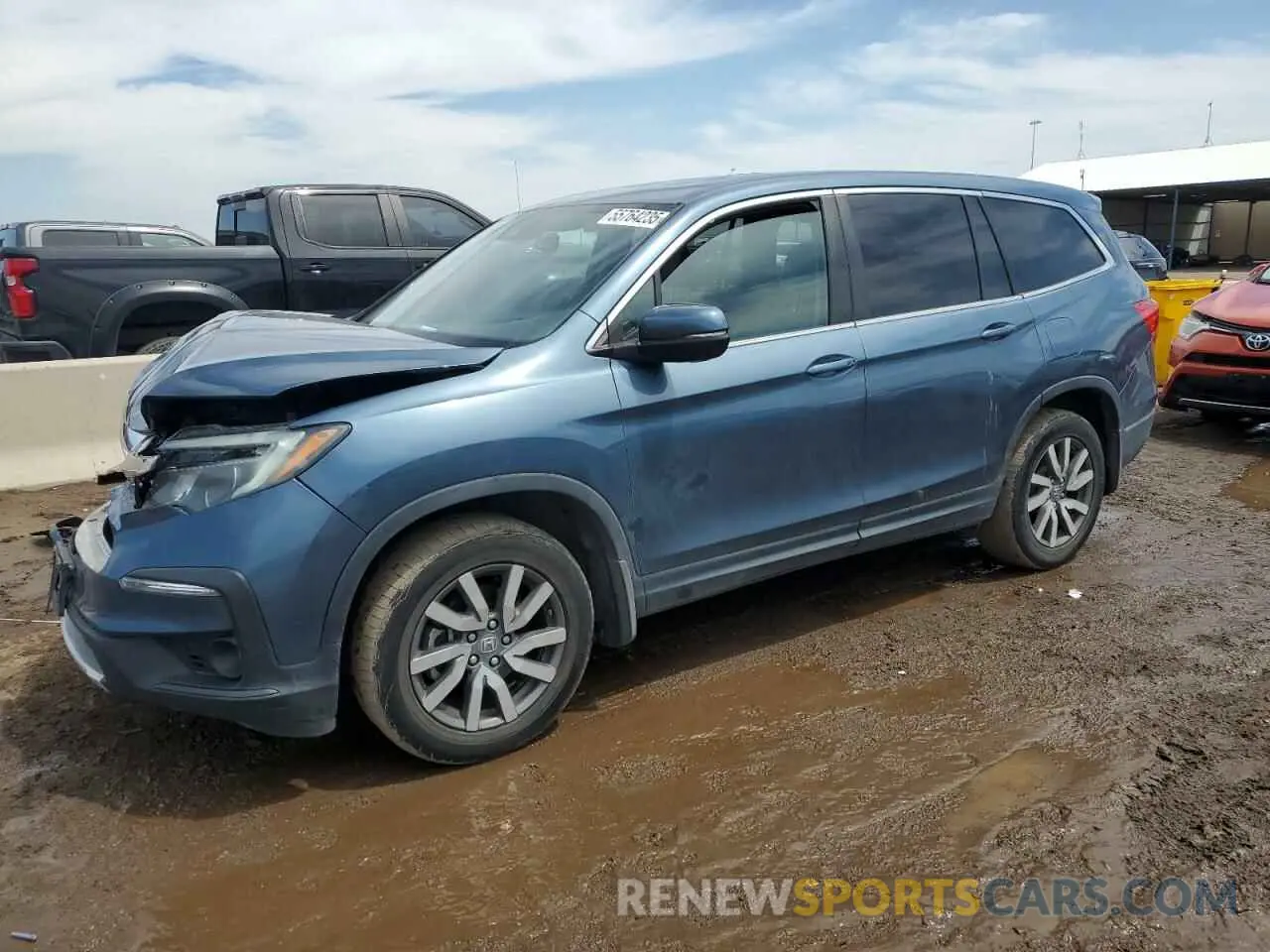 1 fotografías del automóvil dañado 5FNYF6H53LB058596 HONDA PILOT 2020