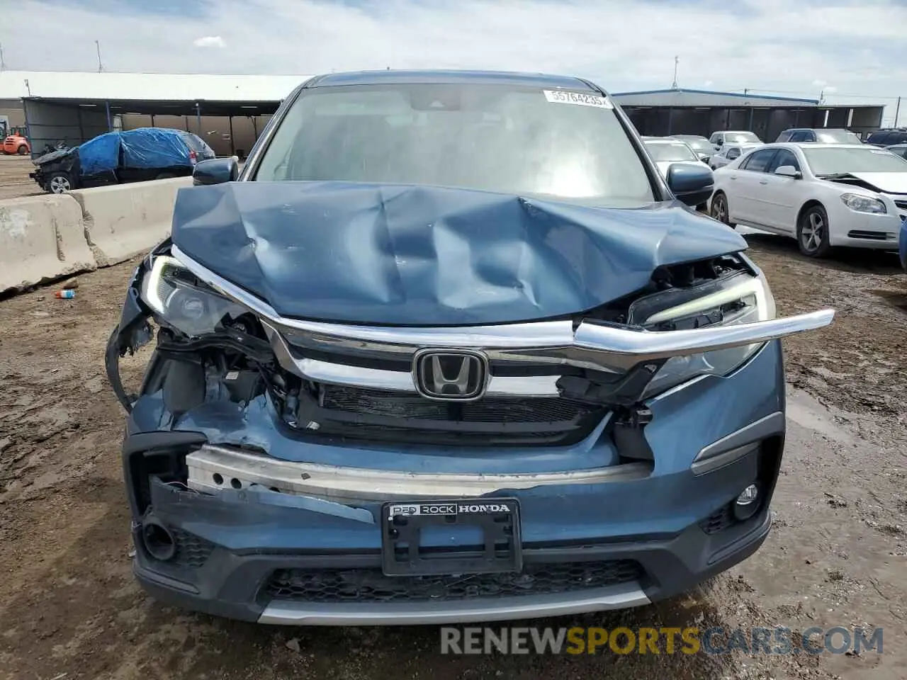 5 fotografías del automóvil dañado 5FNYF6H53LB058596 HONDA PILOT 2020
