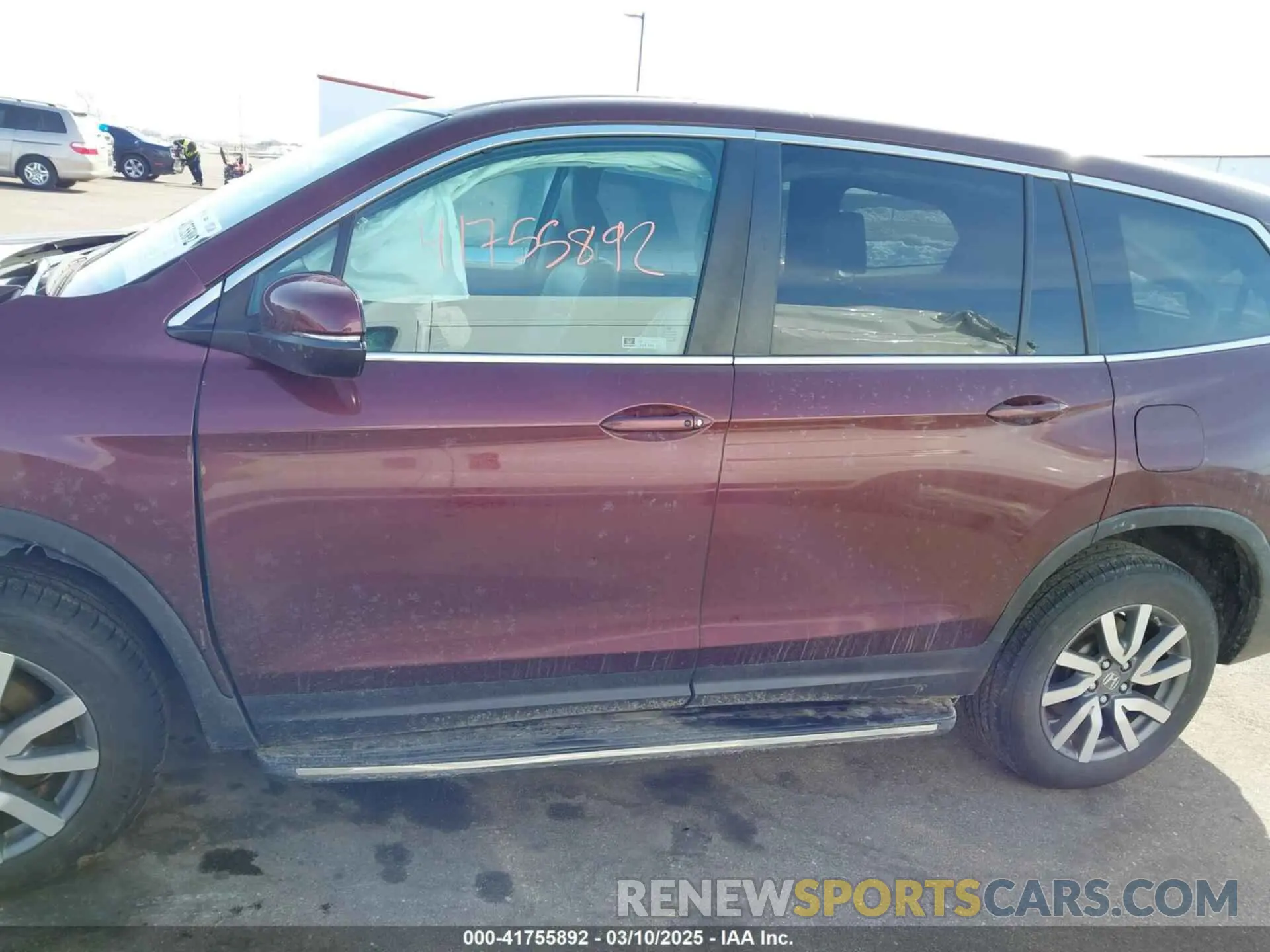 13 fotografías del automóvil dañado 5FNYF6H54LB049423 HONDA PILOT 2020