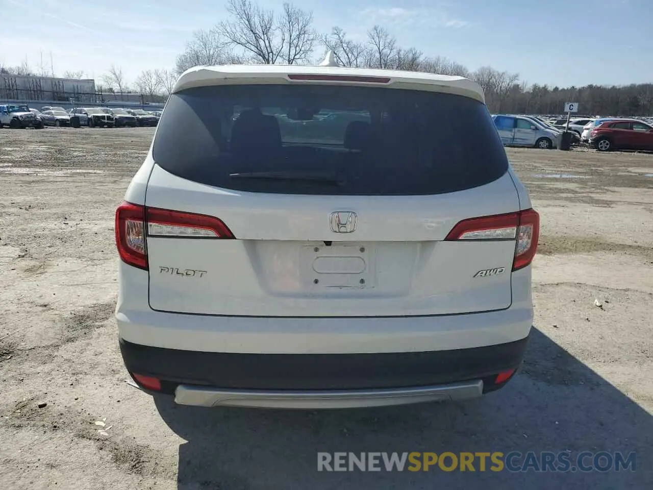 6 fotografías del automóvil dañado 5FNYF6H54LB057067 HONDA PILOT 2020