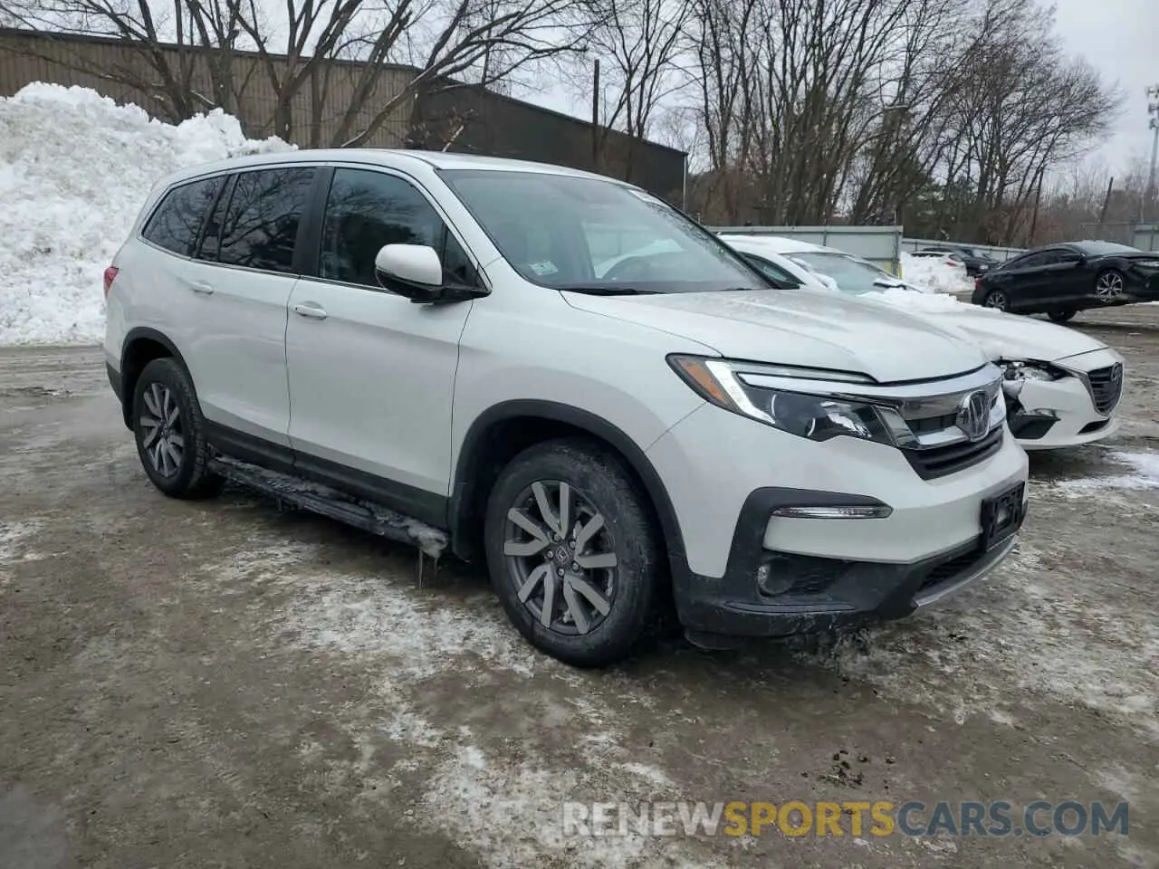 4 fotografías del automóvil dañado 5FNYF6H55LB067350 HONDA PILOT 2020