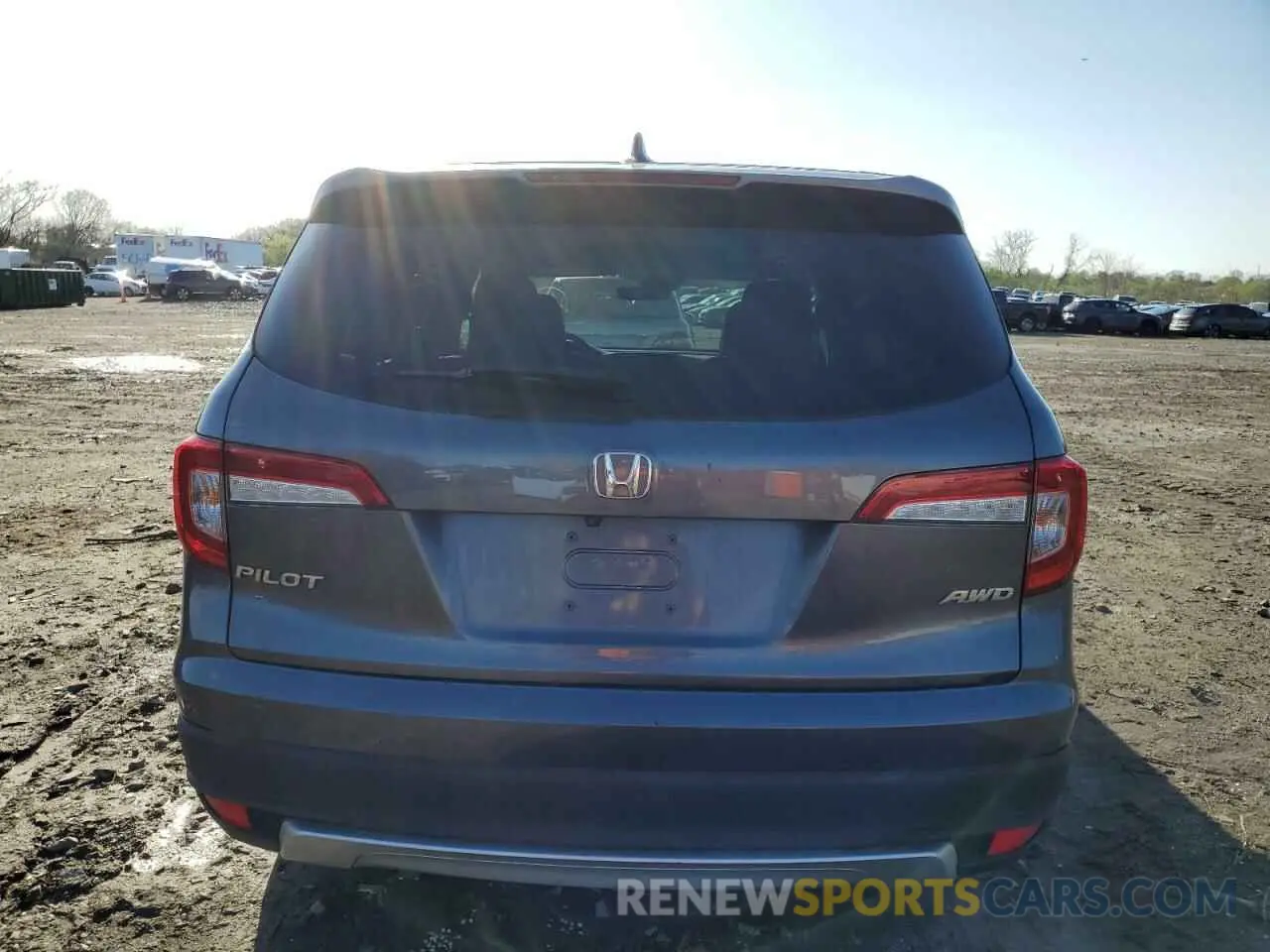 6 fotografías del automóvil dañado 5FNYF6H57LB007408 HONDA PILOT 2020