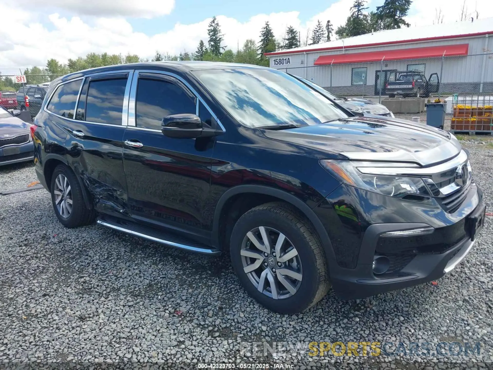 1 fotografías del automóvil dañado 5FNYF6H57LB009398 HONDA PILOT 2020
