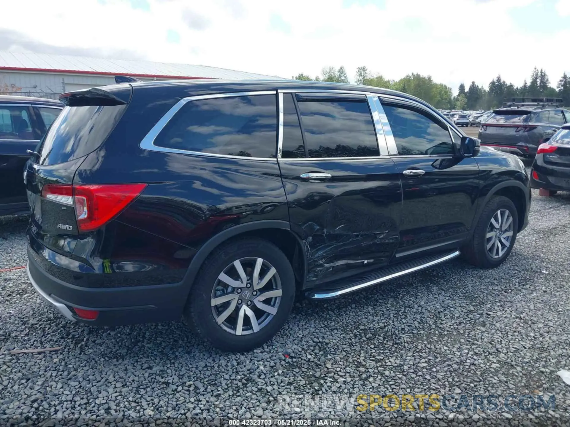 6 fotografías del automóvil dañado 5FNYF6H57LB009398 HONDA PILOT 2020