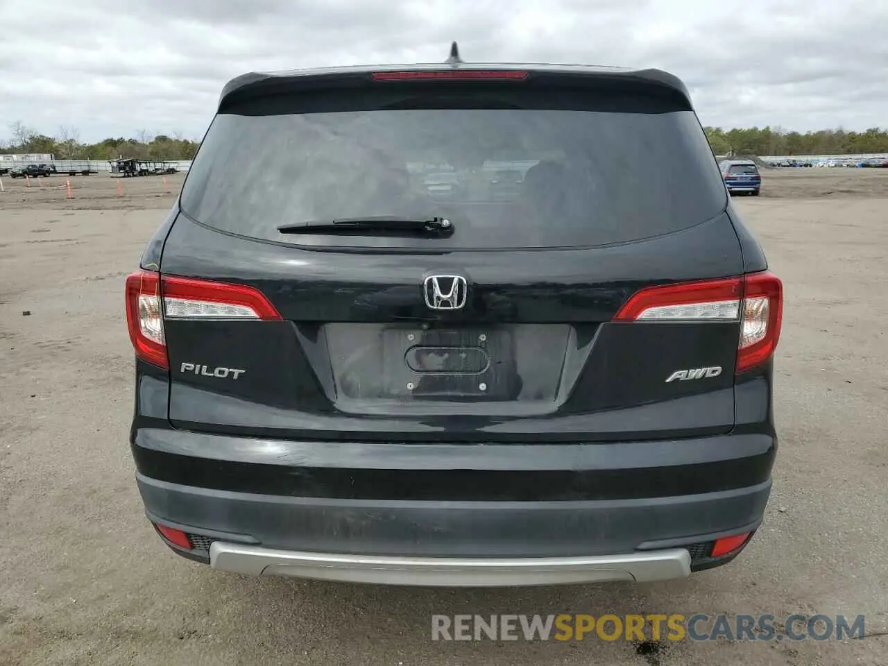 6 fotografías del automóvil dañado 5FNYF6H57LB068676 HONDA PILOT 2020