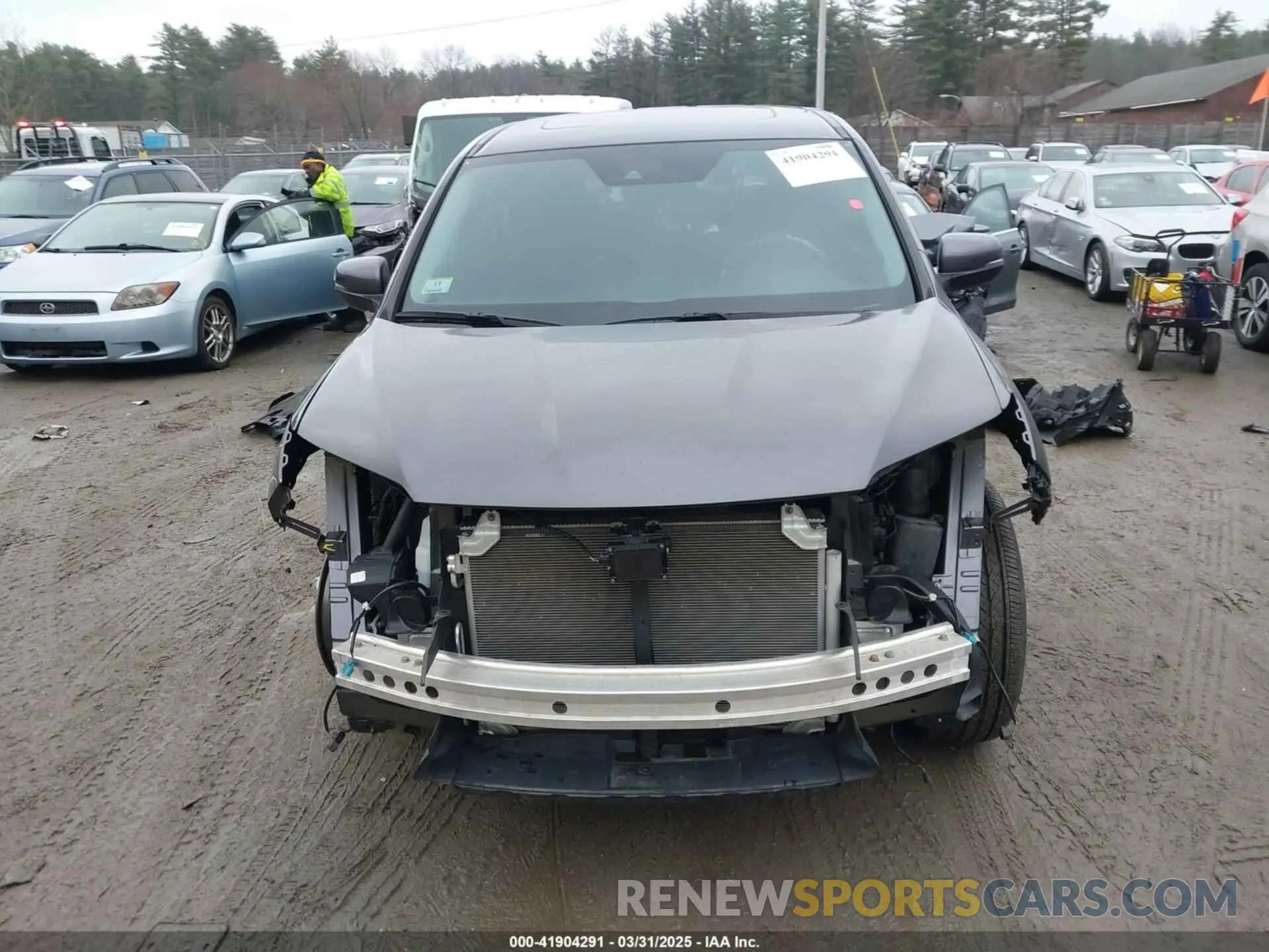 12 fotografías del automóvil dañado 5FNYF6H59LB047246 HONDA PILOT 2020