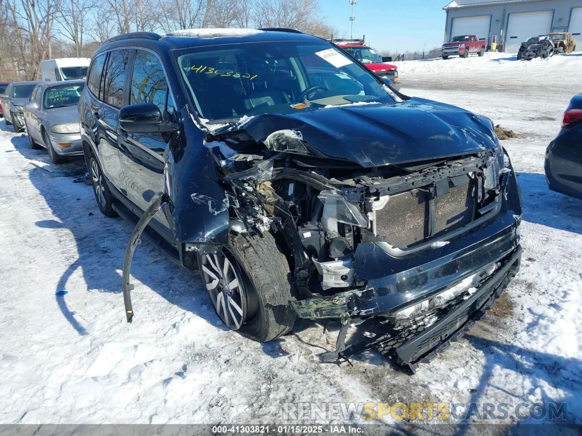 1 fotografías del automóvil dañado 5FNYF6H59LB051071 HONDA PILOT 2020
