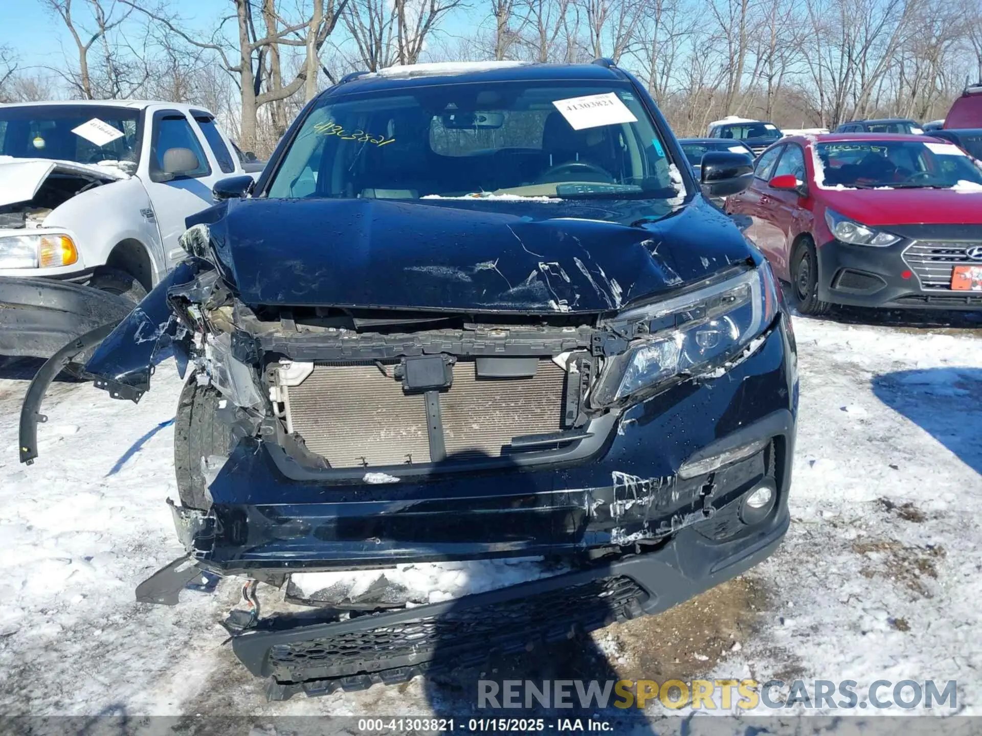 13 fotografías del automóvil dañado 5FNYF6H59LB051071 HONDA PILOT 2020