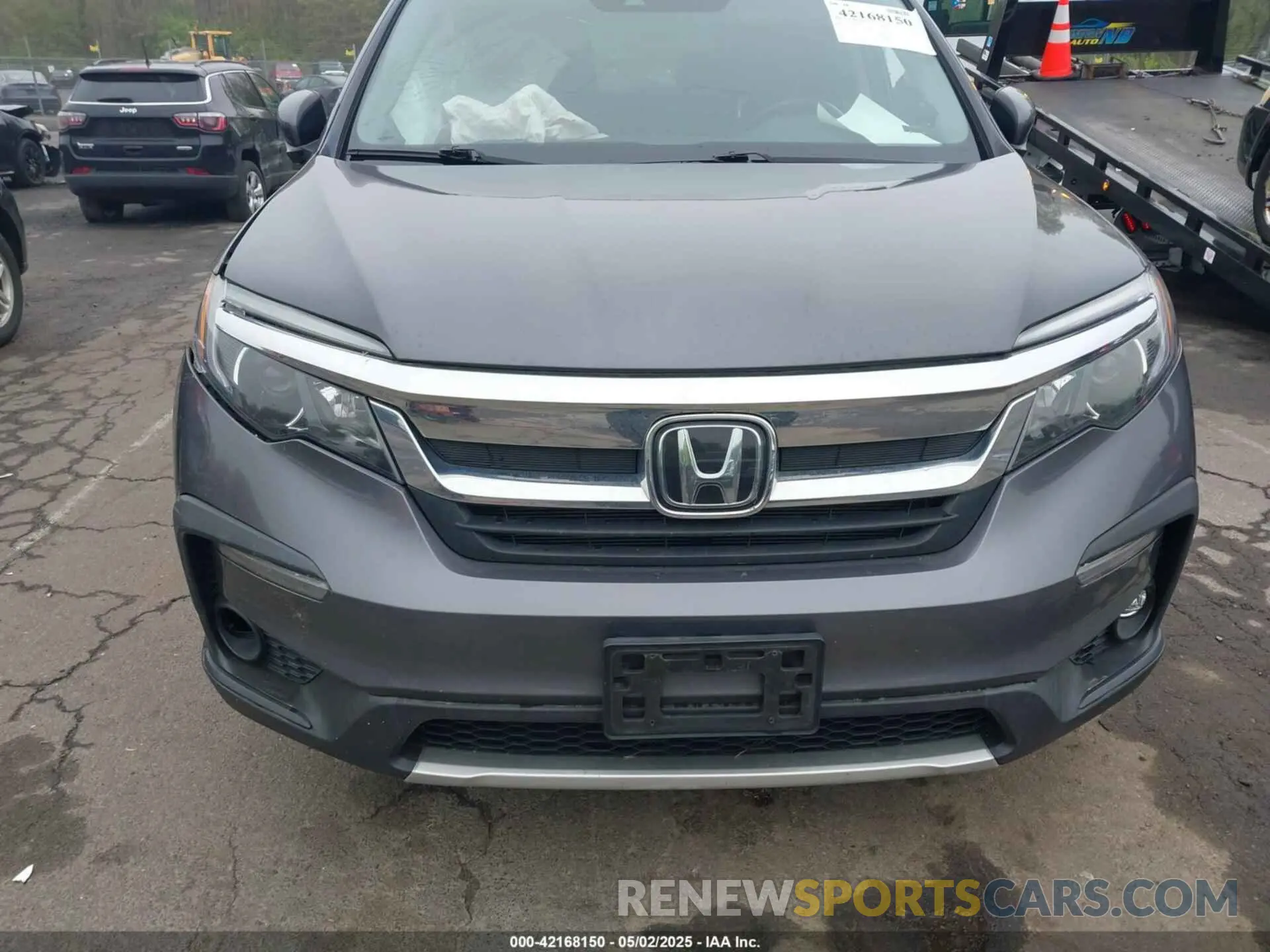 12 fotografías del automóvil dañado 5FNYF6H5XLB024719 HONDA PILOT 2020