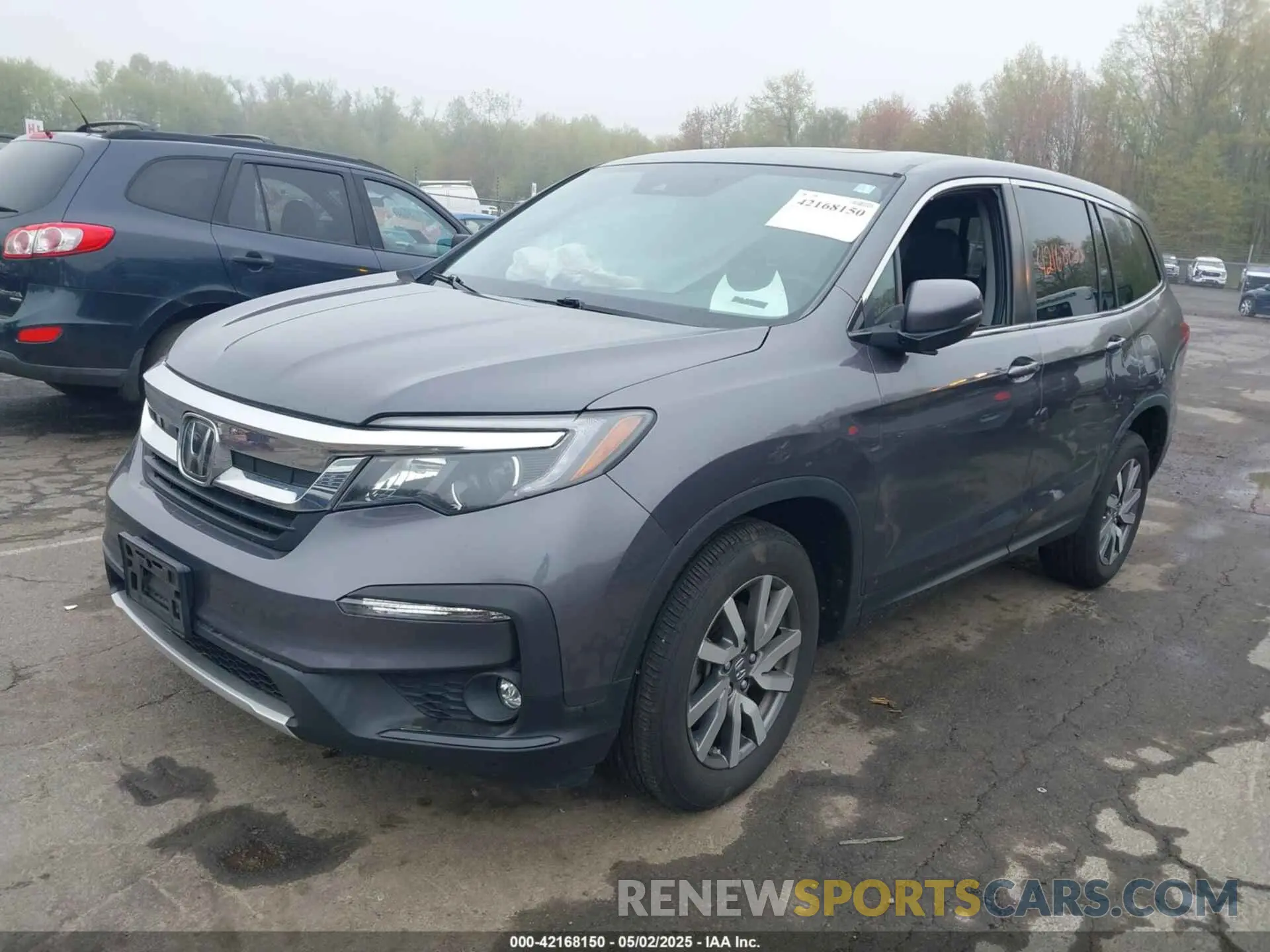 2 fotografías del automóvil dañado 5FNYF6H5XLB024719 HONDA PILOT 2020