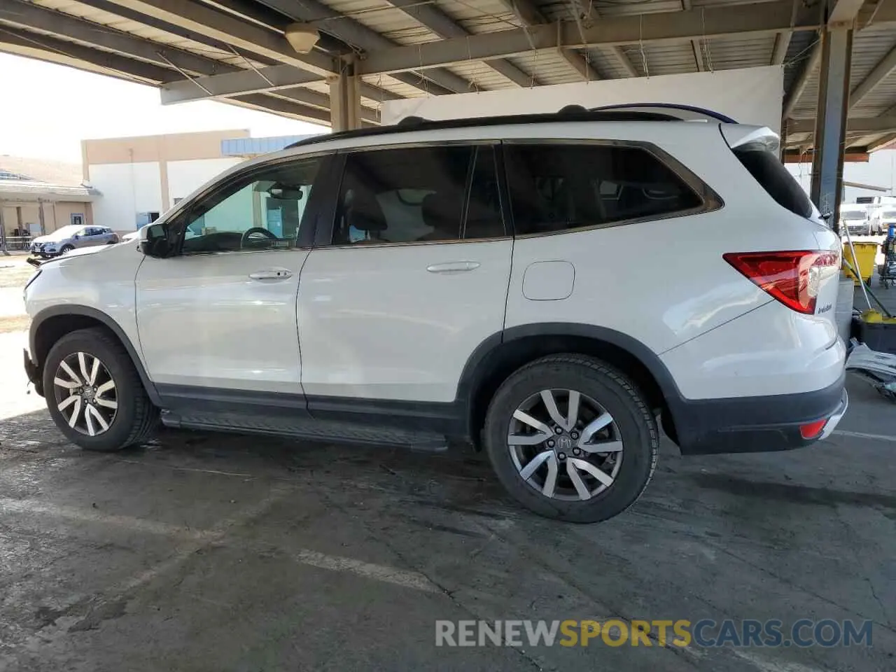 2 fotografías del automóvil dañado 5FNYF6H5XLB030245 HONDA PILOT 2020