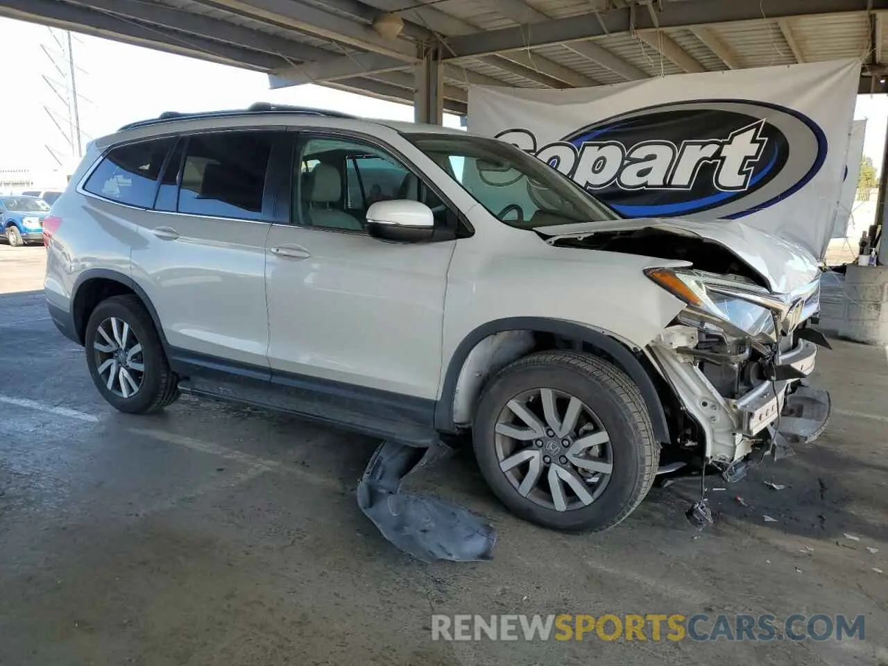 4 fotografías del automóvil dañado 5FNYF6H5XLB030245 HONDA PILOT 2020