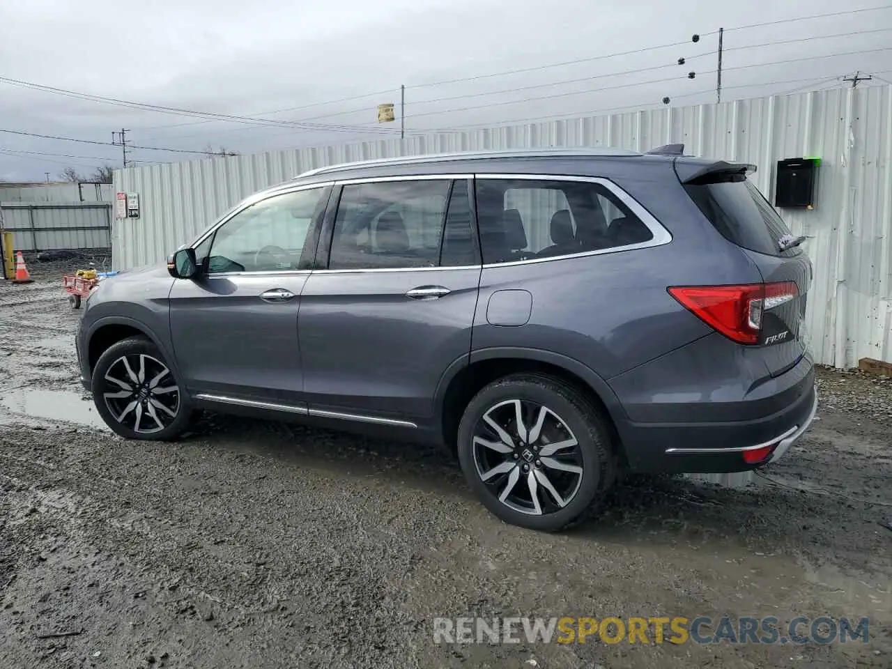 2 fotografías del automóvil dañado 5FNYF6H60LB039609 HONDA PILOT 2020