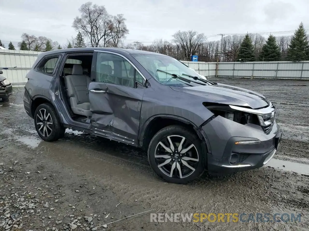 4 fotografías del automóvil dañado 5FNYF6H60LB039609 HONDA PILOT 2020