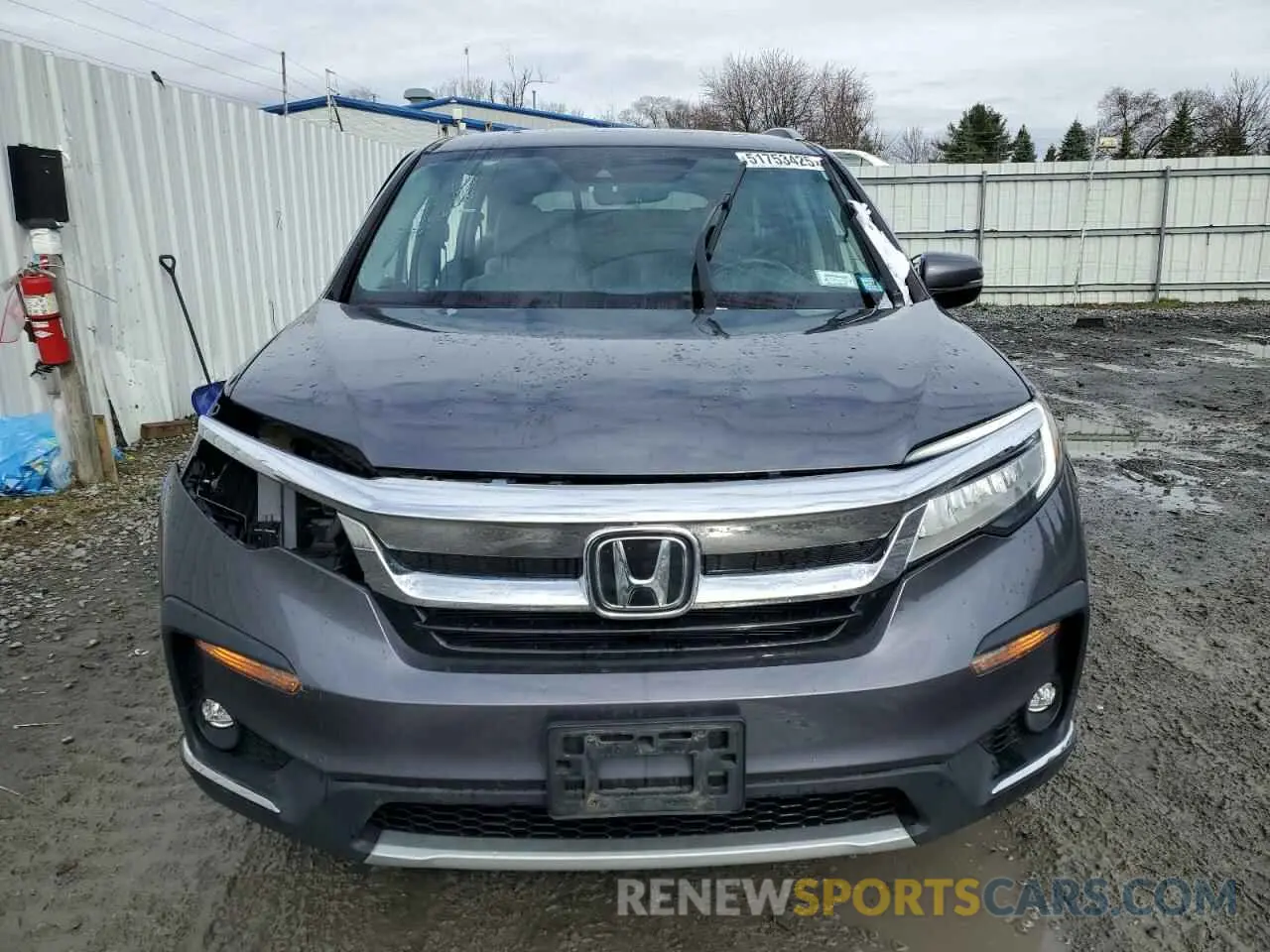 5 fotografías del automóvil dañado 5FNYF6H60LB039609 HONDA PILOT 2020