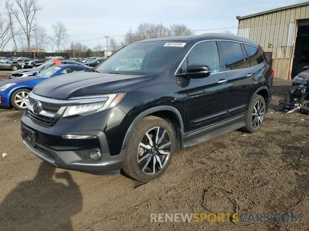 1 fotografías del automóvil dañado 5FNYF6H68LB005014 HONDA PILOT 2020