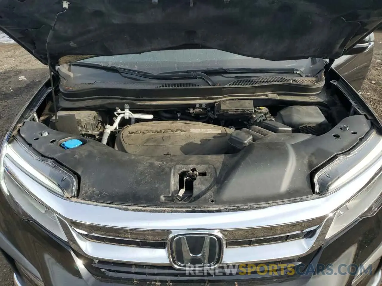 12 fotografías del automóvil dañado 5FNYF6H68LB005014 HONDA PILOT 2020