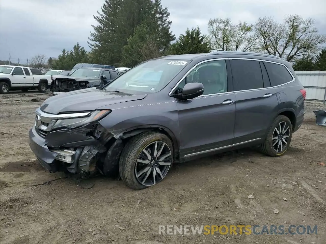 1 fotografías del automóvil dañado 5FNYF6H69LB005829 HONDA PILOT 2020
