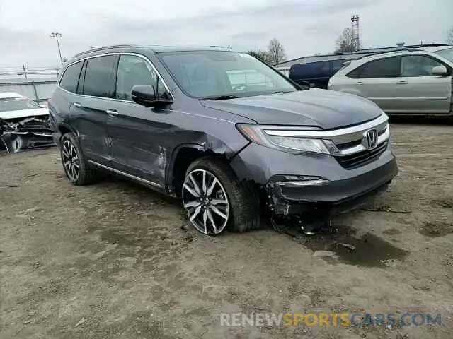 12 fotografías del automóvil dañado 5FNYF6H69LB005829 HONDA PILOT 2020