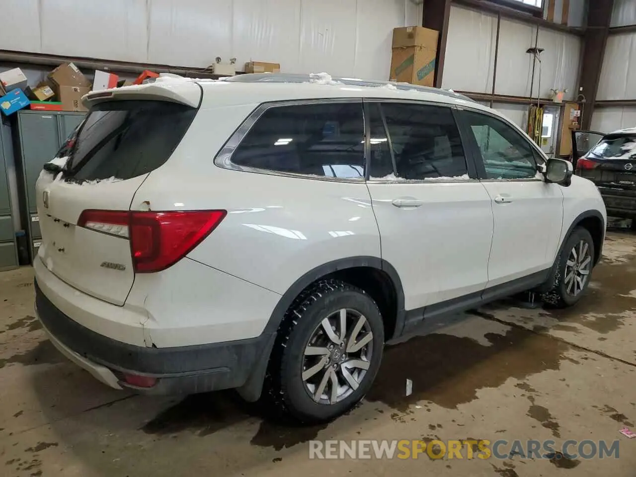 3 fotografías del automóvil dañado 5FNYF6H70LB503443 HONDA PILOT 2020