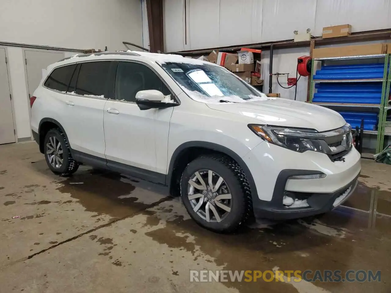 4 fotografías del automóvil dañado 5FNYF6H70LB503443 HONDA PILOT 2020