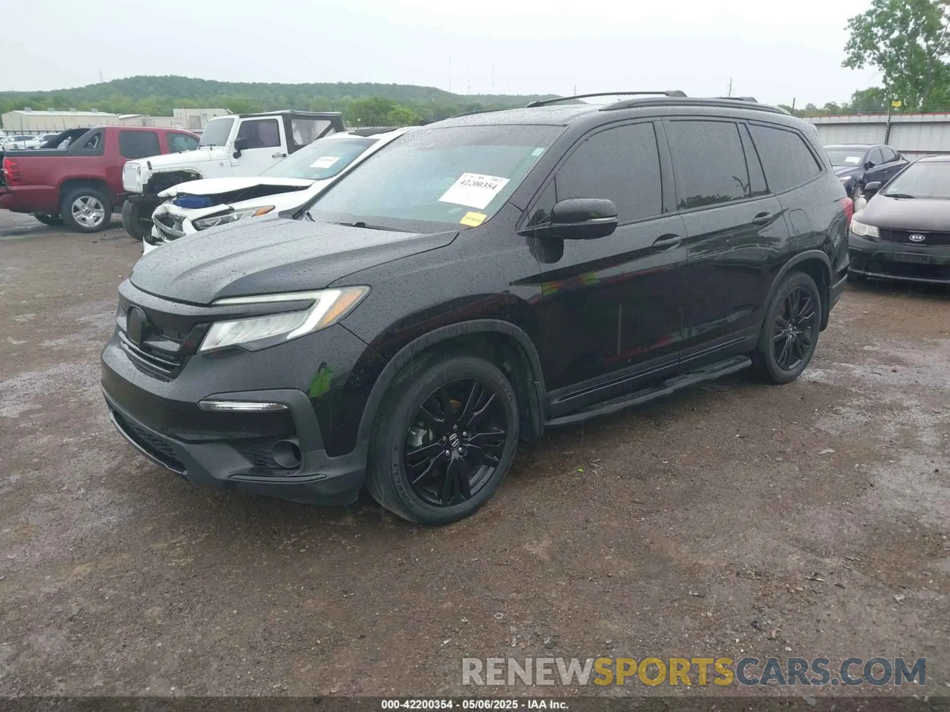 2 fotografías del automóvil dañado 5FNYF6H74LB007108 HONDA PILOT 2020