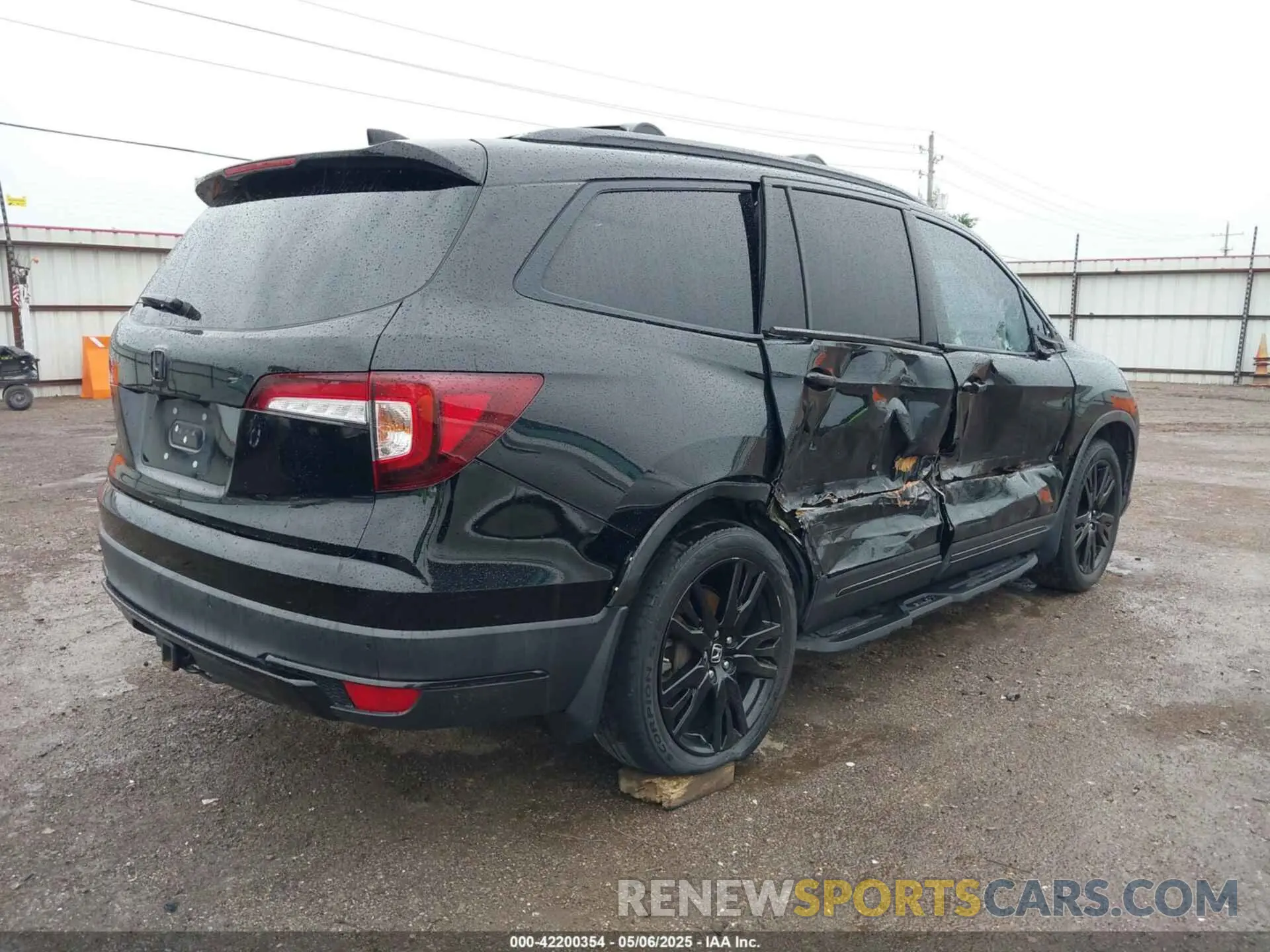4 fotografías del automóvil dañado 5FNYF6H74LB007108 HONDA PILOT 2020