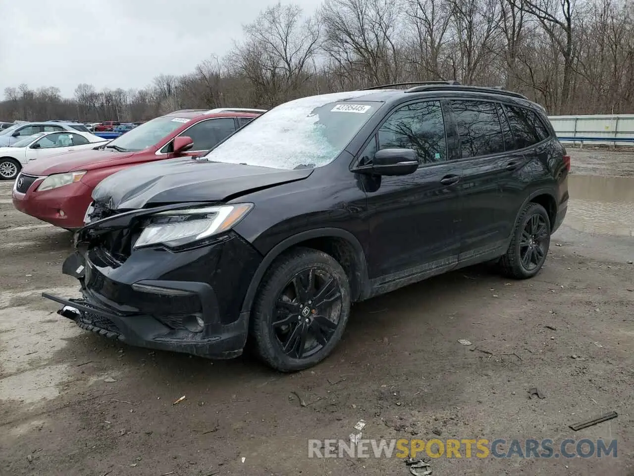1 fotografías del automóvil dañado 5FNYF6H75LB067270 HONDA PILOT 2020