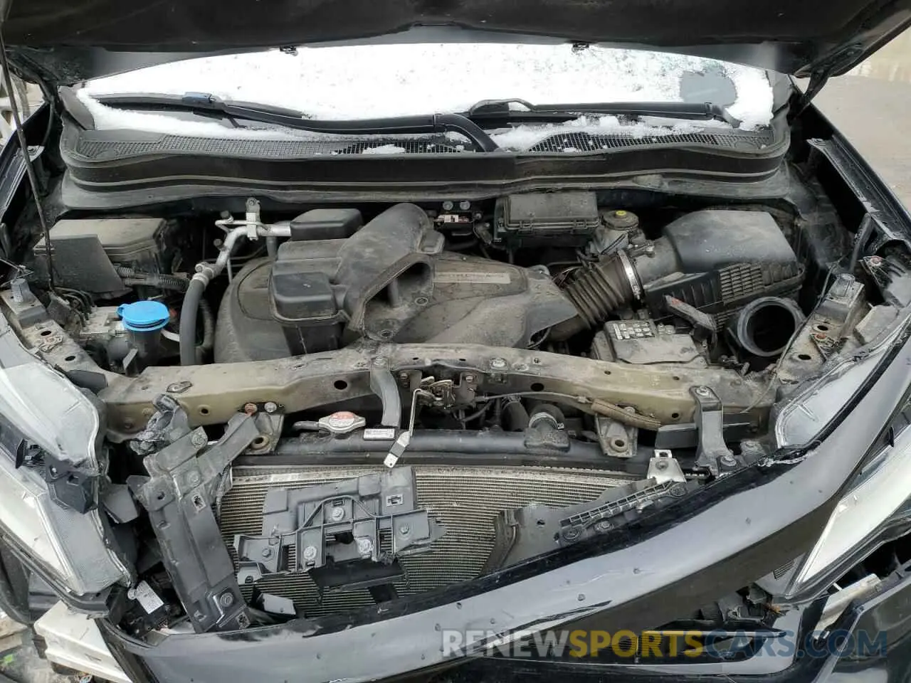 12 fotografías del automóvil dañado 5FNYF6H75LB067270 HONDA PILOT 2020