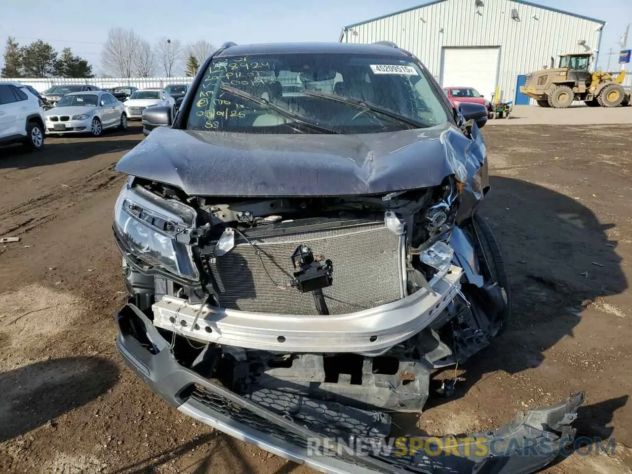 5 fotografías del automóvil dañado 5FNYF6H77LB500197 HONDA PILOT 2020