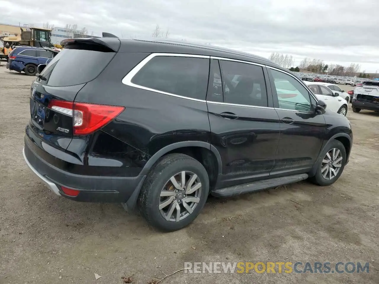 3 fotografías del automóvil dañado 5FNYF6H79LB503960 HONDA PILOT 2020