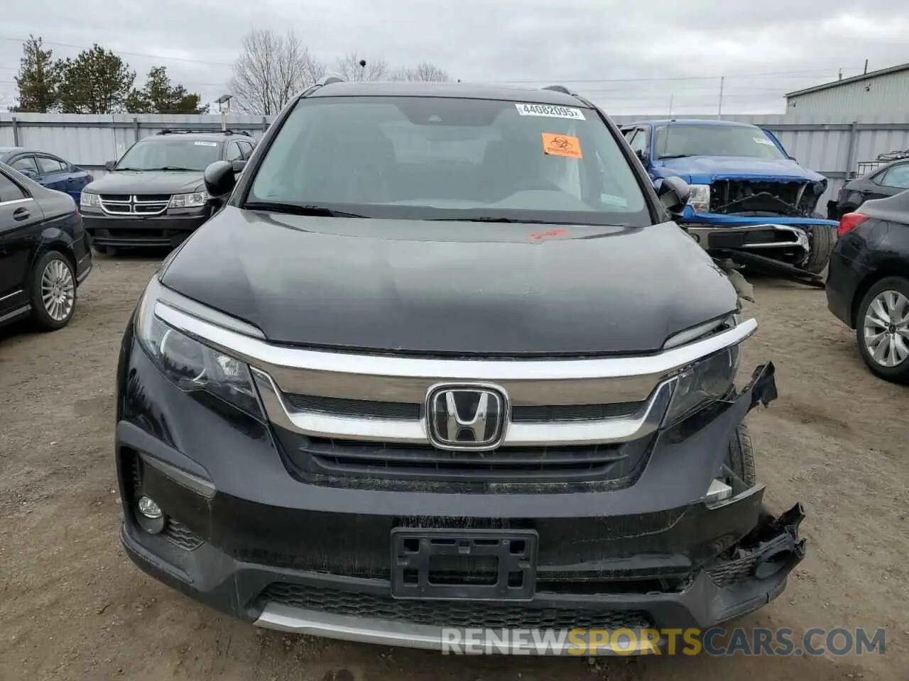 5 fotografías del automóvil dañado 5FNYF6H79LB503960 HONDA PILOT 2020