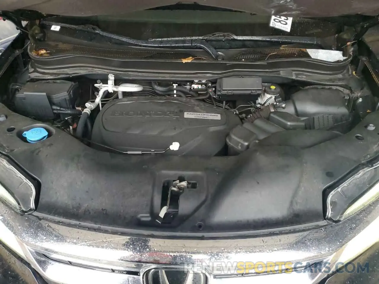 12 fotografías del automóvil dañado 5FNYF6H90LB043055 HONDA PILOT 2020