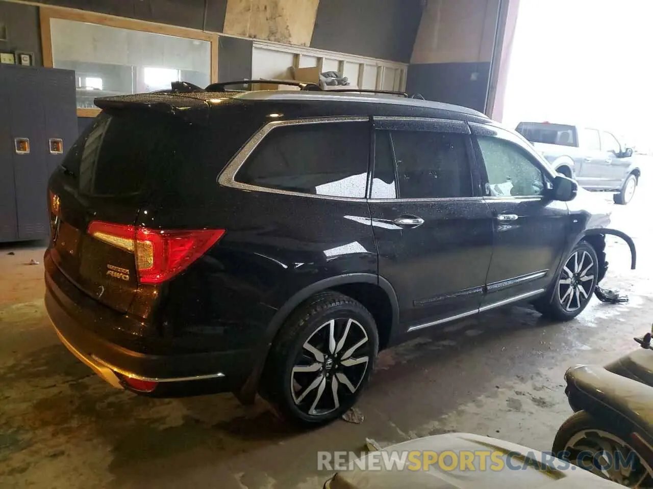 3 fotografías del automóvil dañado 5FNYF6H90LB043055 HONDA PILOT 2020