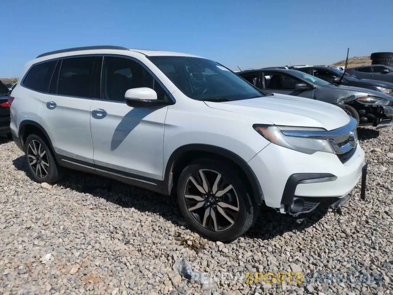 4 fotografías del automóvil dañado 5FNYF6H91LB001378 HONDA PILOT 2020