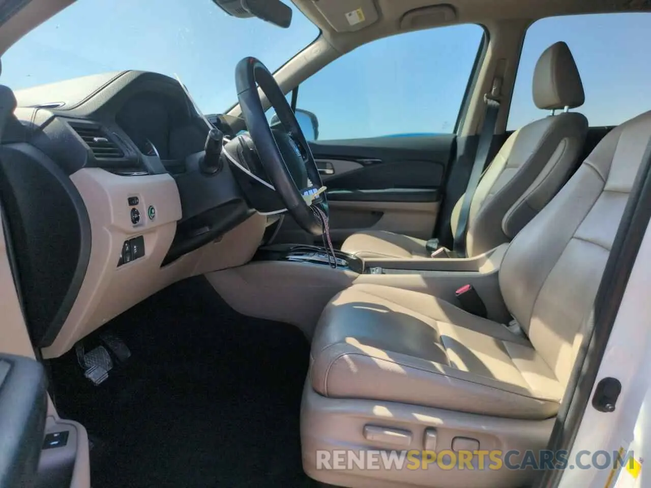 7 fotografías del automóvil dañado 5FNYF6H91LB001378 HONDA PILOT 2020