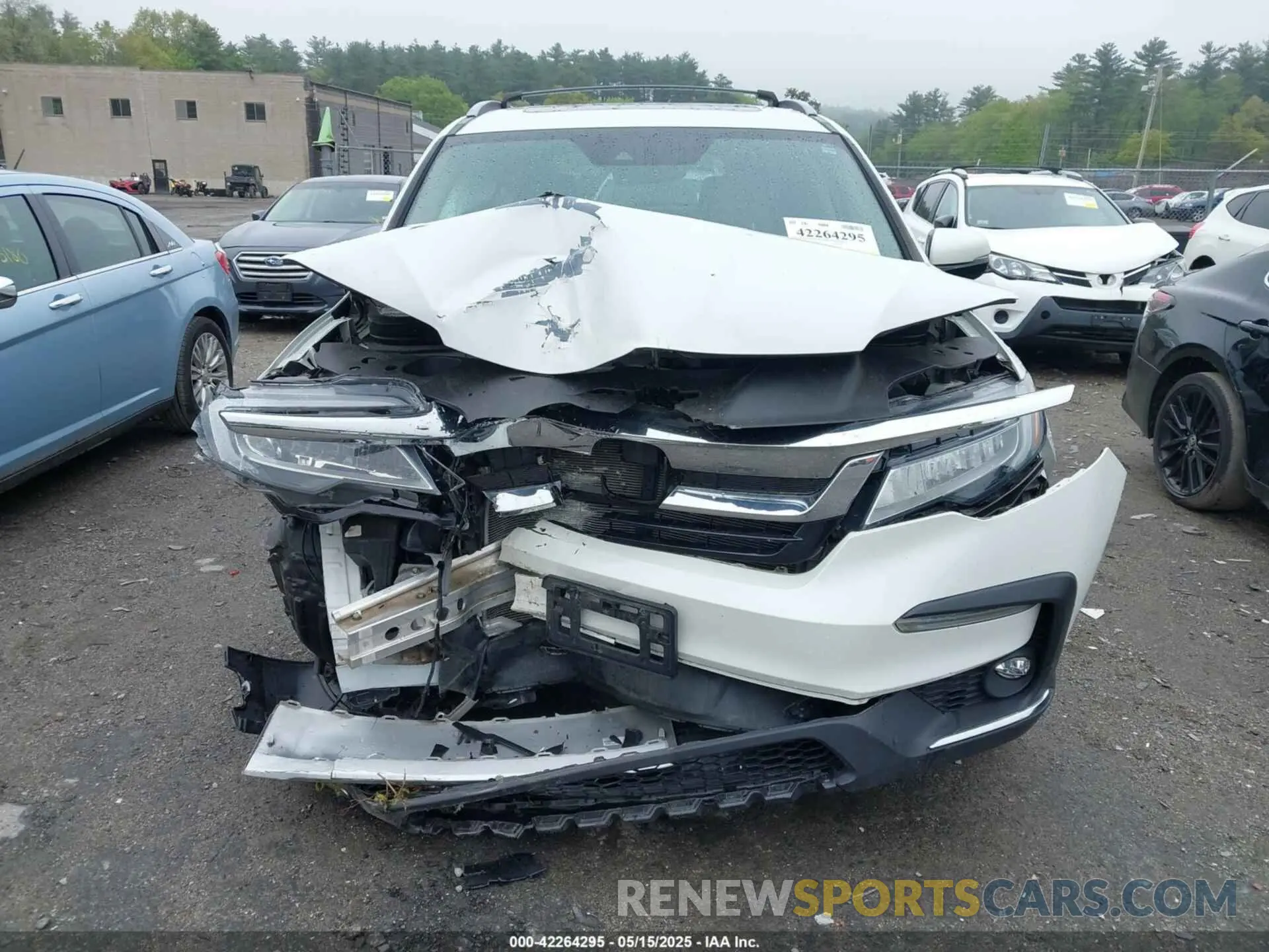 12 fotografías del automóvil dañado 5FNYF6H91LB006144 HONDA PILOT 2020