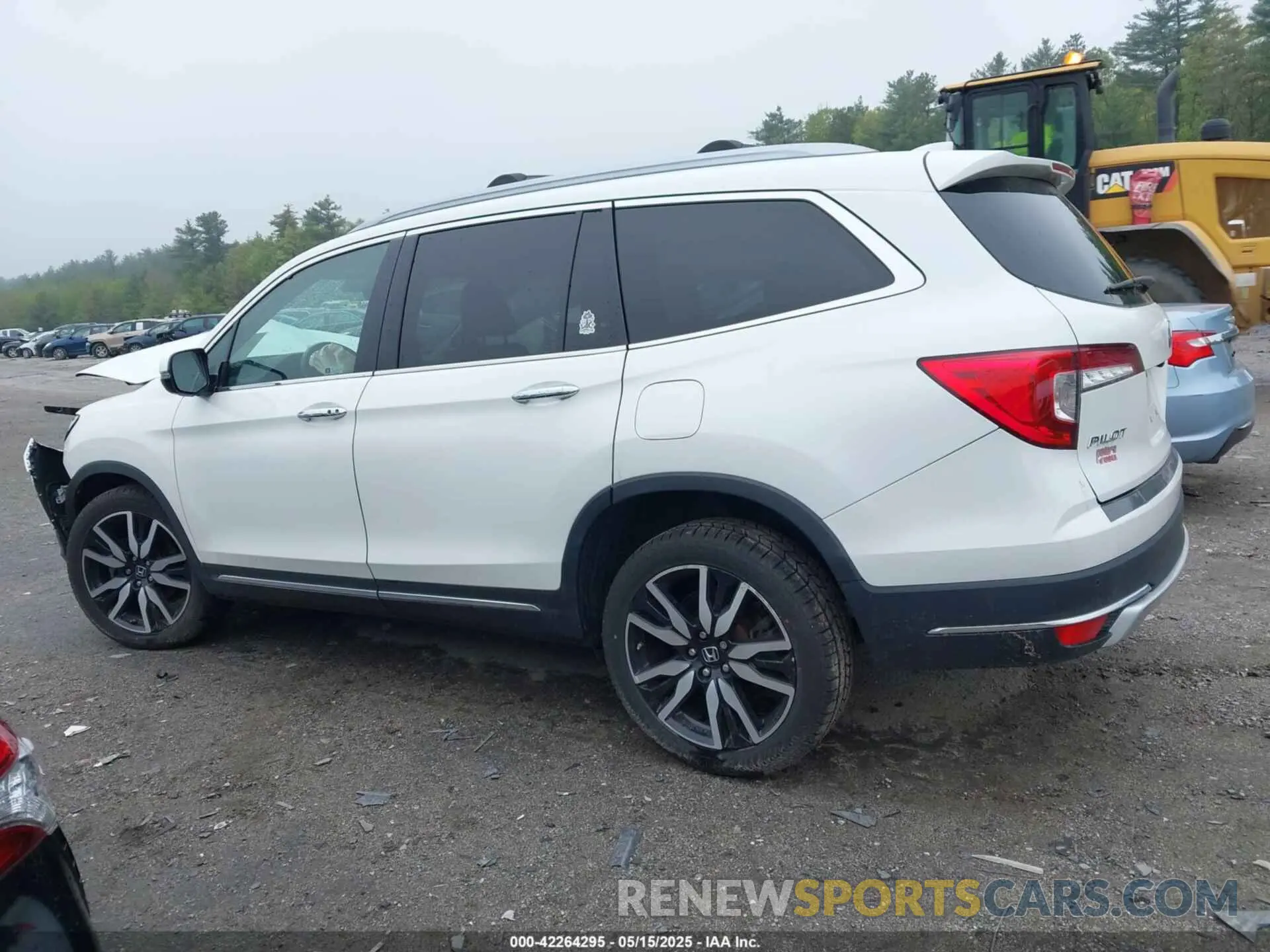 14 fotografías del automóvil dañado 5FNYF6H91LB006144 HONDA PILOT 2020
