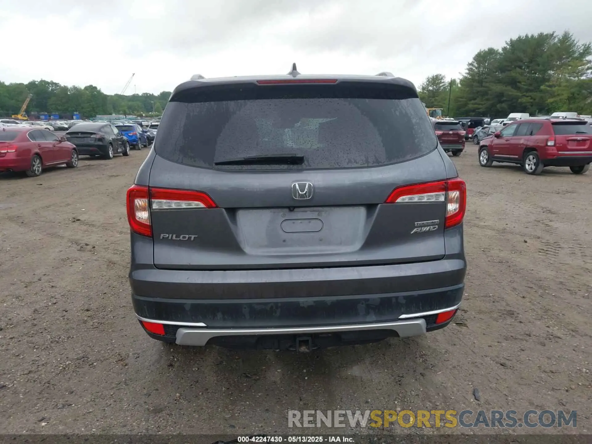 16 fotografías del automóvil dañado 5FNYF6H91LB066957 HONDA PILOT 2020
