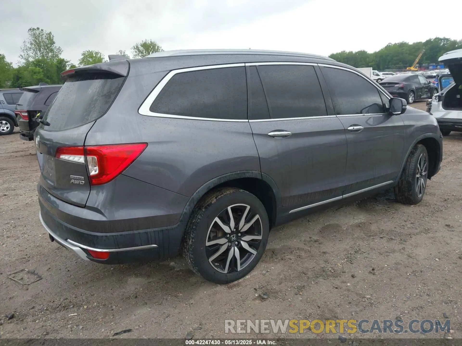 4 fotografías del automóvil dañado 5FNYF6H91LB066957 HONDA PILOT 2020