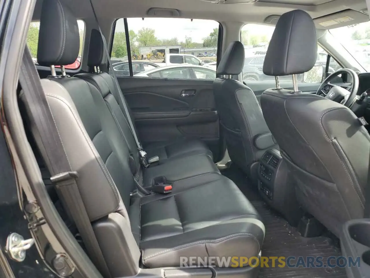 11 fotografías del automóvil dañado 5FNYF6H96LB022873 HONDA PILOT 2020