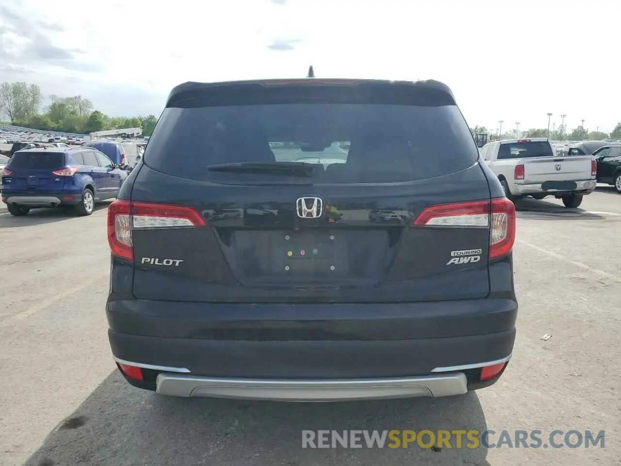 6 fotografías del automóvil dañado 5FNYF6H96LB022873 HONDA PILOT 2020