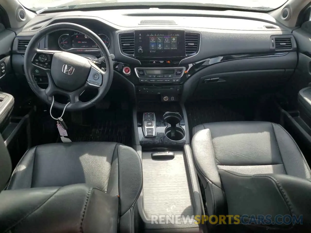 8 fotografías del automóvil dañado 5FNYF6H96LB022873 HONDA PILOT 2020