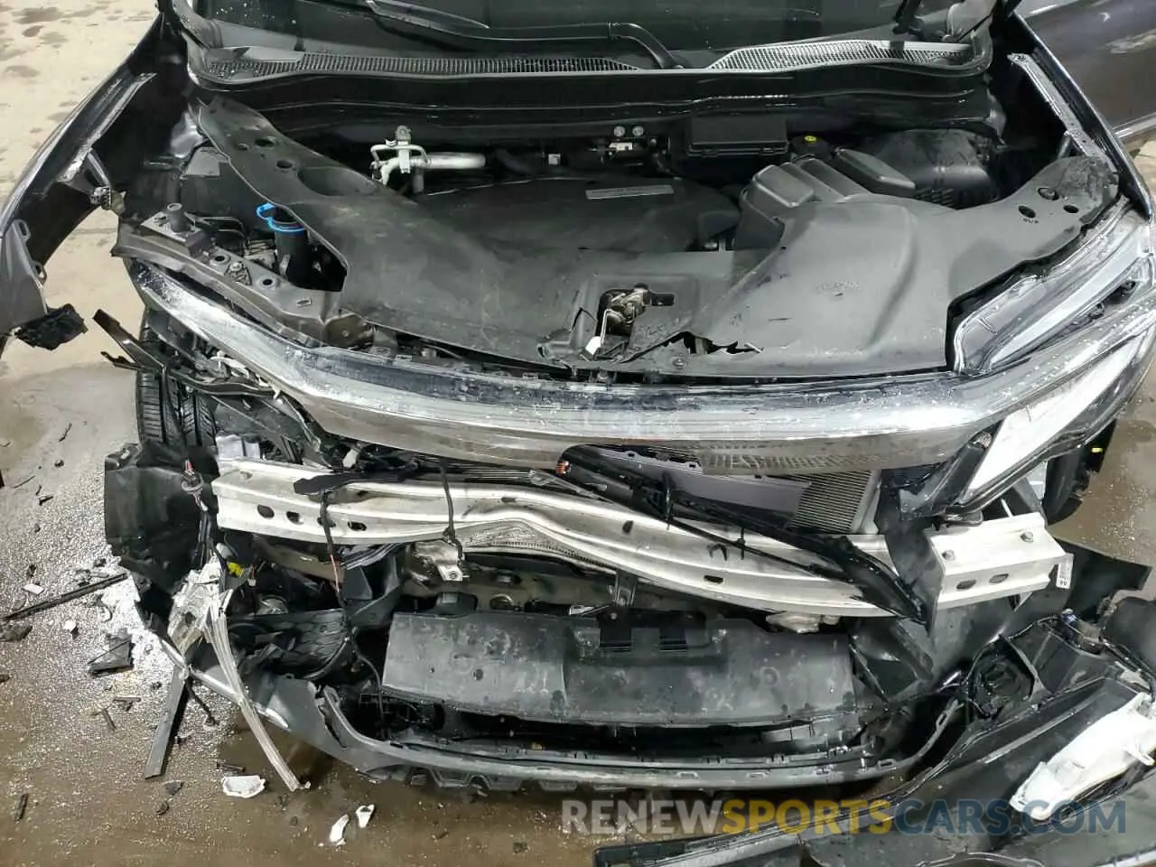 12 fotografías del automóvil dañado 5FNYF6H96LB052407 HONDA PILOT 2020