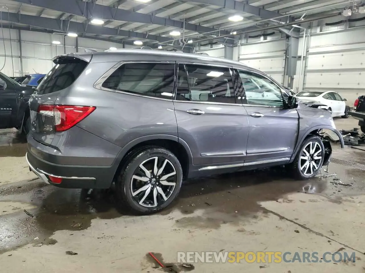 3 fotografías del automóvil dañado 5FNYF6H96LB052407 HONDA PILOT 2020