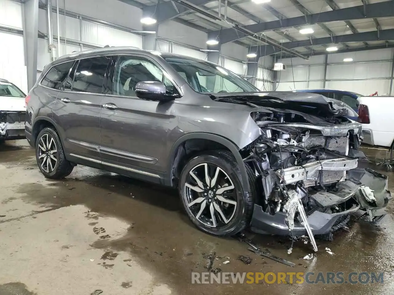 4 fotografías del automóvil dañado 5FNYF6H96LB052407 HONDA PILOT 2020