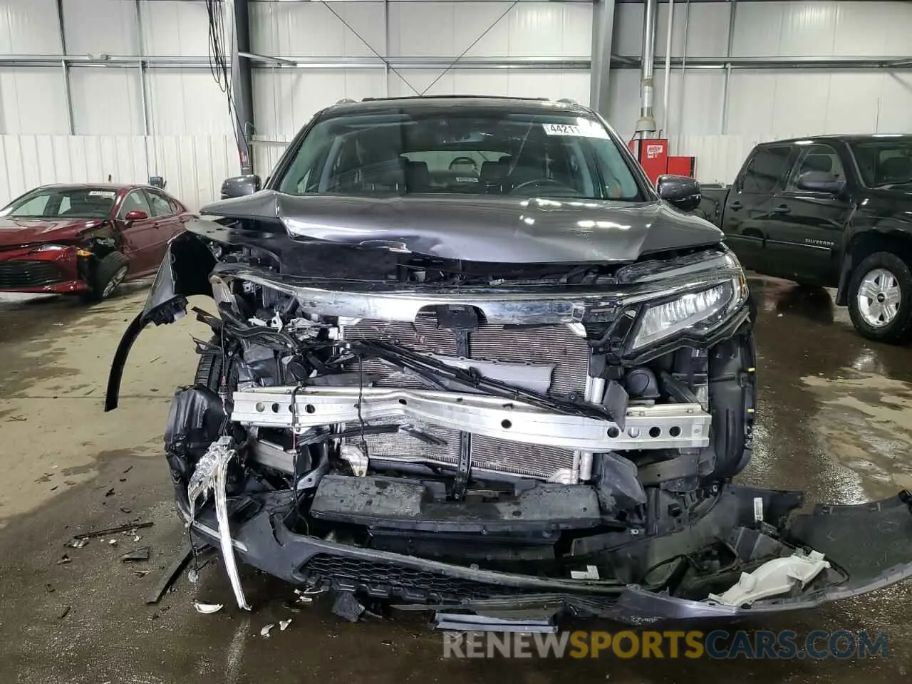 5 fotografías del automóvil dañado 5FNYF6H96LB052407 HONDA PILOT 2020