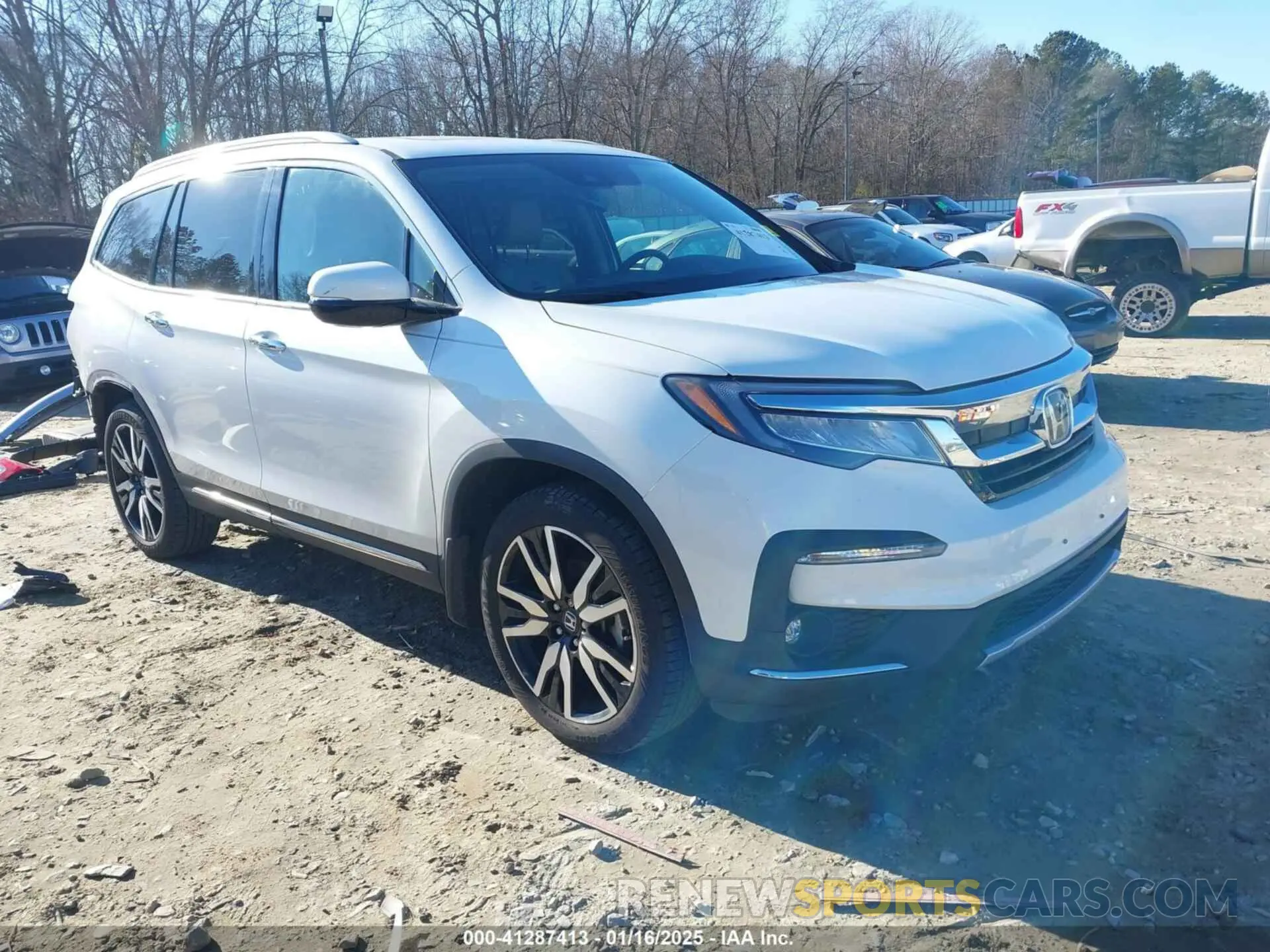 1 fotografías del automóvil dañado 5FNYF6H97LB004365 HONDA PILOT 2020