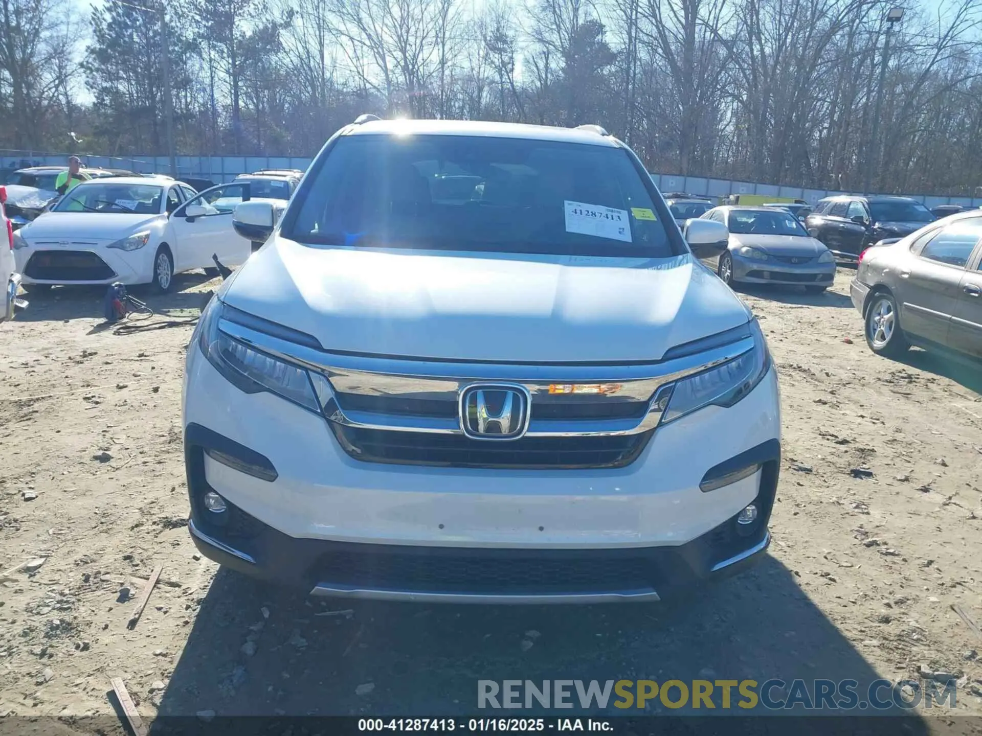 13 fotografías del automóvil dañado 5FNYF6H97LB004365 HONDA PILOT 2020